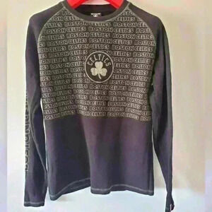NBA BOSTON CELTICS long sleeve waffle  shirt men's medium